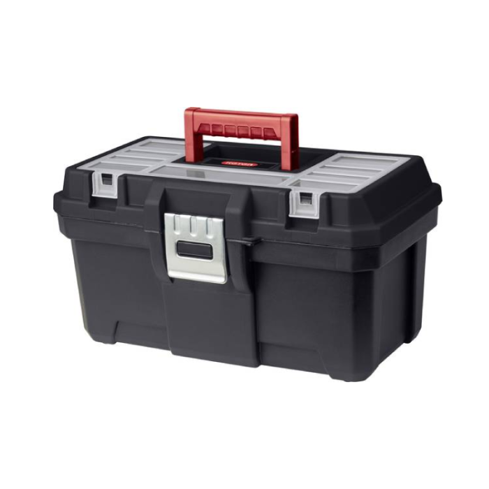 Keter 40cm Metal Latches Plastic Tool Box