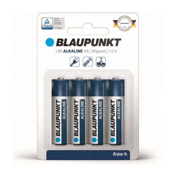 Blaupunkt Alkaline AA Batteries Pack of 4