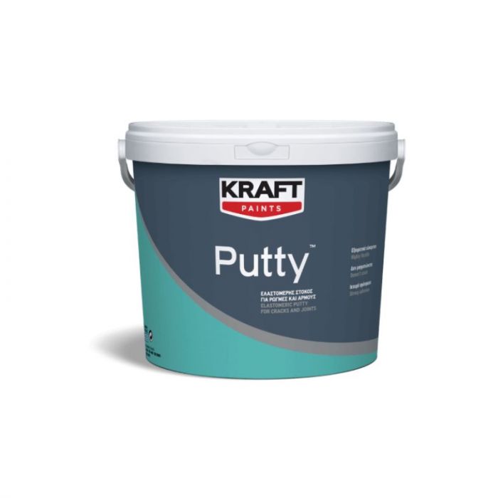 Kraft Putty Ελαστομερής Στόκος Νερού Γκρι 500g