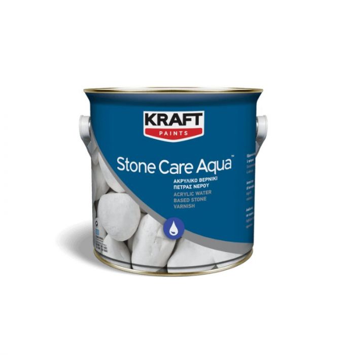 Kraft 0.75L Stone Care Aqua Ακρυλικό Βερνίκι Πέτρας Νερού 