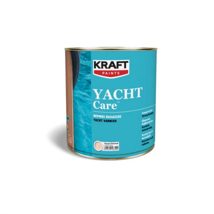 Kraft Yacht Care Γυαλιστερό Διαφανές Βερνίκι Θαλάσσης 750ml