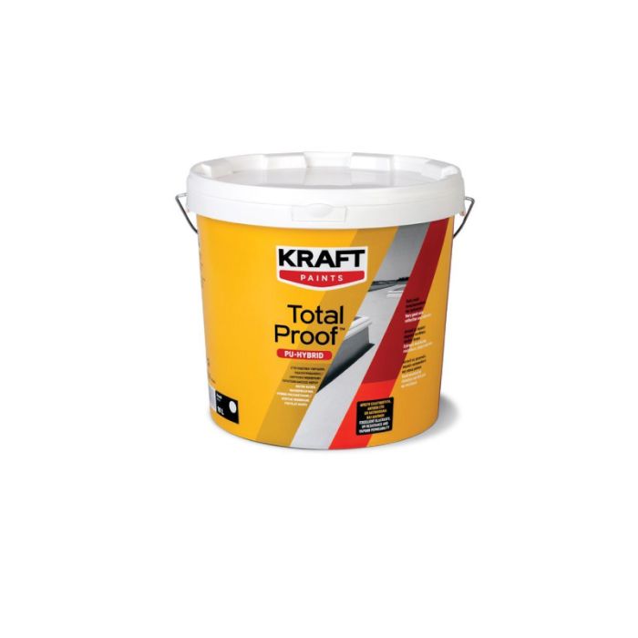 Kraft Total Proof PU Hybrid Damp Proof Paint White 0.75L