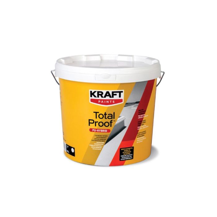 Kraft Total Proof PU Hybrid Damp Proof Paint White 3L