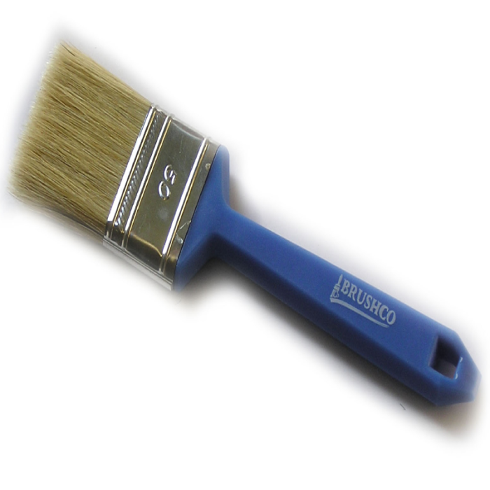 Brushco Z49W Blue Straight Paint Brush 70mm