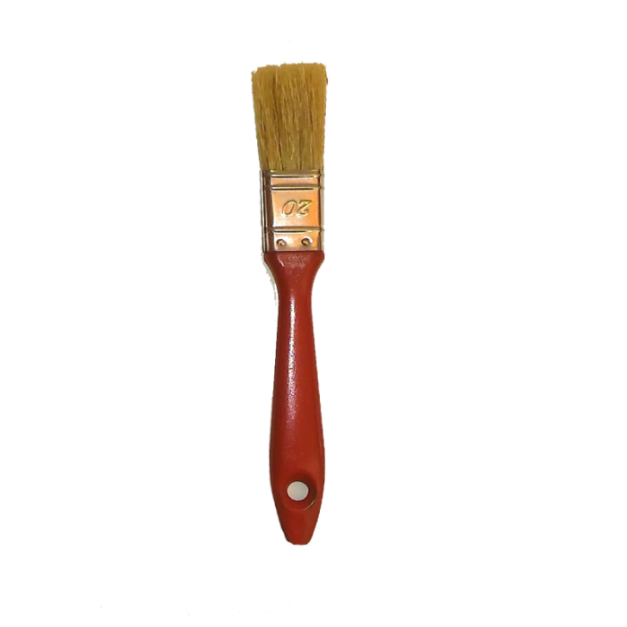 Eco Z109W Red Straight Paint Brush 20mm