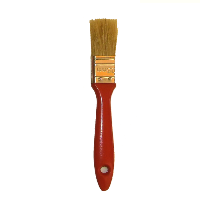 Eco Z109W Red Straight Paint Brush 25mm