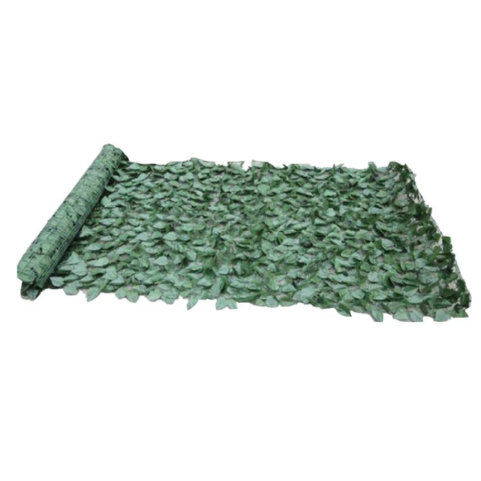 Bormann Leaves PVC Green 100x300cm Garden Screen Trellis