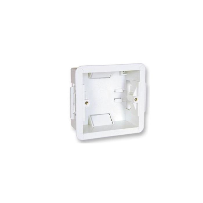 Dry Wall Back Box White 1-Gang