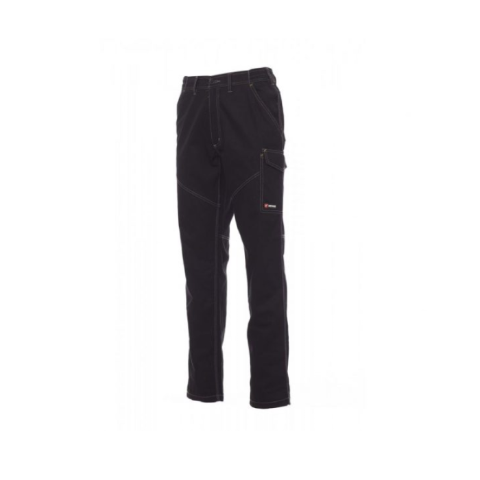 Payper Worker Twil Cotton Black Workwear Trouser - S