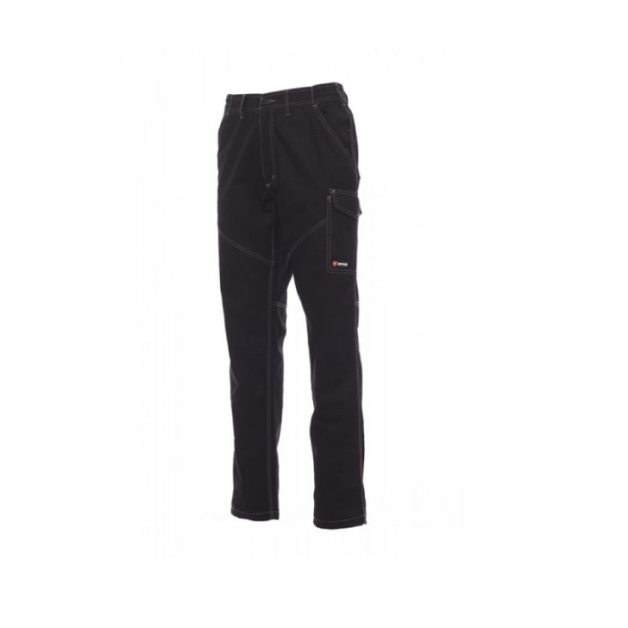 Payper Worker Twil Cotton Black Workwear Trouser - M