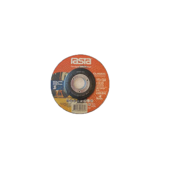 Rasta Classic Metal Cutting Disc 4½" 115x2.2x22.23mm