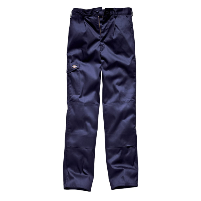 Caracas Cotton/ Polyester Navy Blue Workwear Trouser - S