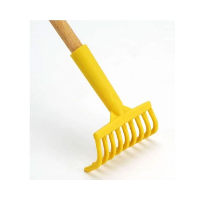 Small Plastic Yellow Olive Rake