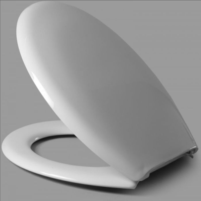 Hamberger Corsica White Toilet Seat