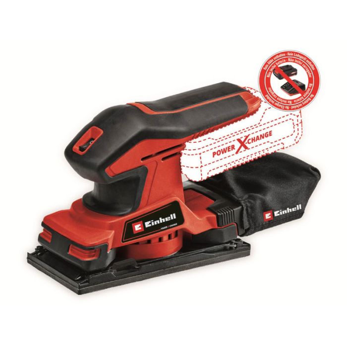 Einhell TC-OS 18/187 Li Solo 18V Battery Orbital Sander - Bare