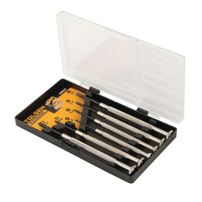 Tolsen Screwdrivers 6pcs Precision Set Screwdriver