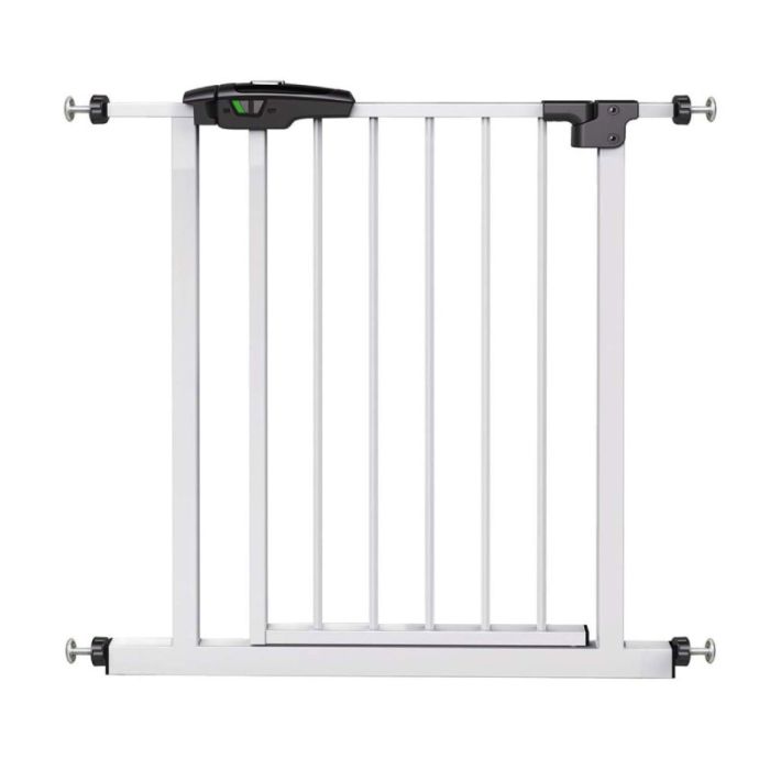 Tatkraft 76-85x77x4.5cm White Baby Safety Gate