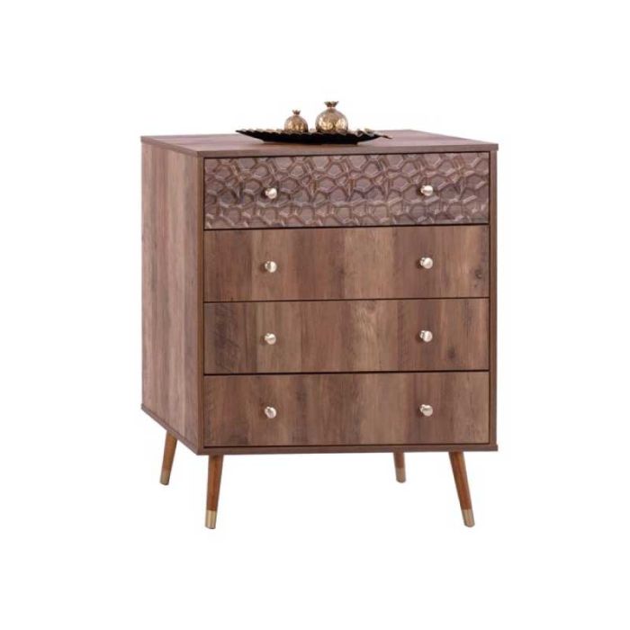 Shanice Walnut 74.5x39.5x87.5cm Drawer