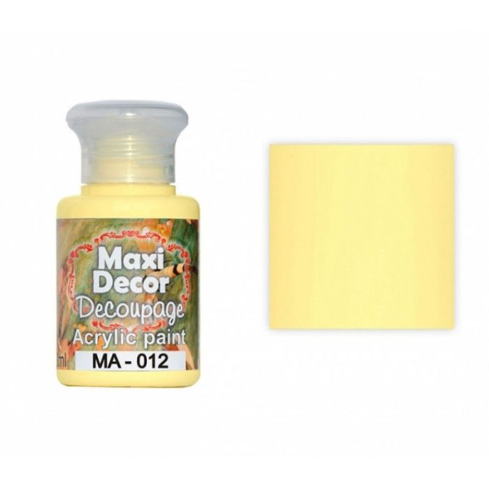 Maxi Decor 60ML Butter Acrylic Paint