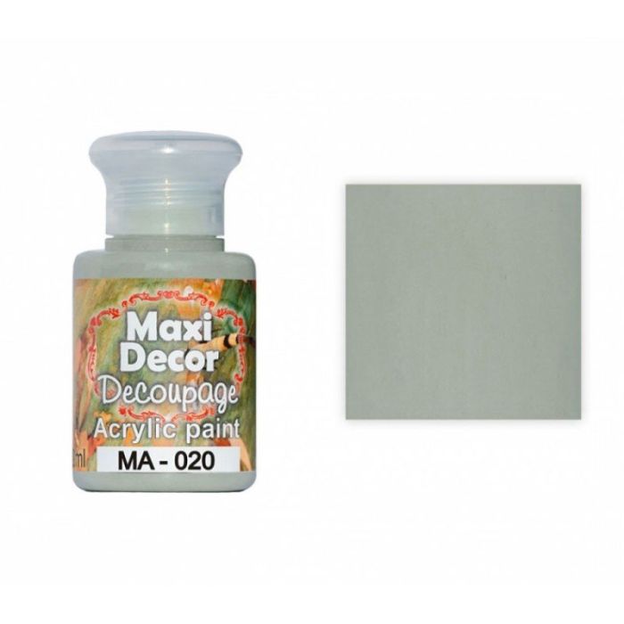 Maxi Decor 60ML Mouse Grey Acrylic Paint