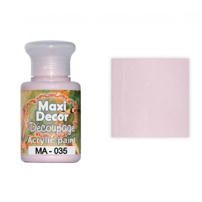 Maxi Decor 60ML Baby Pink Acrylic Paint