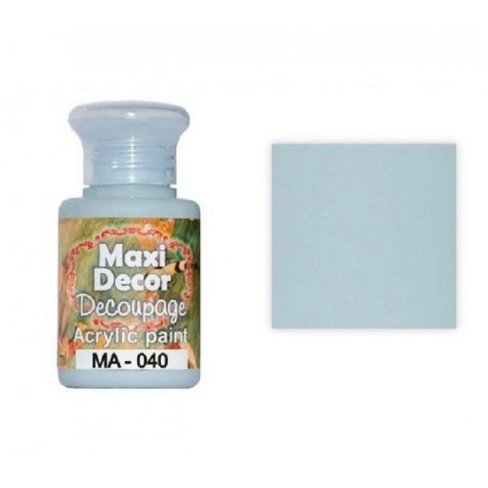 Maxi Decor 60ML Light Blue Acrylic Paint