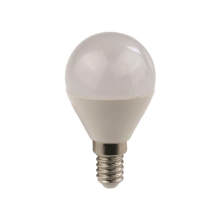 Eurolamp 7W 6500K (Cool White) Frost Globe G45 Ε14 LED Bulb