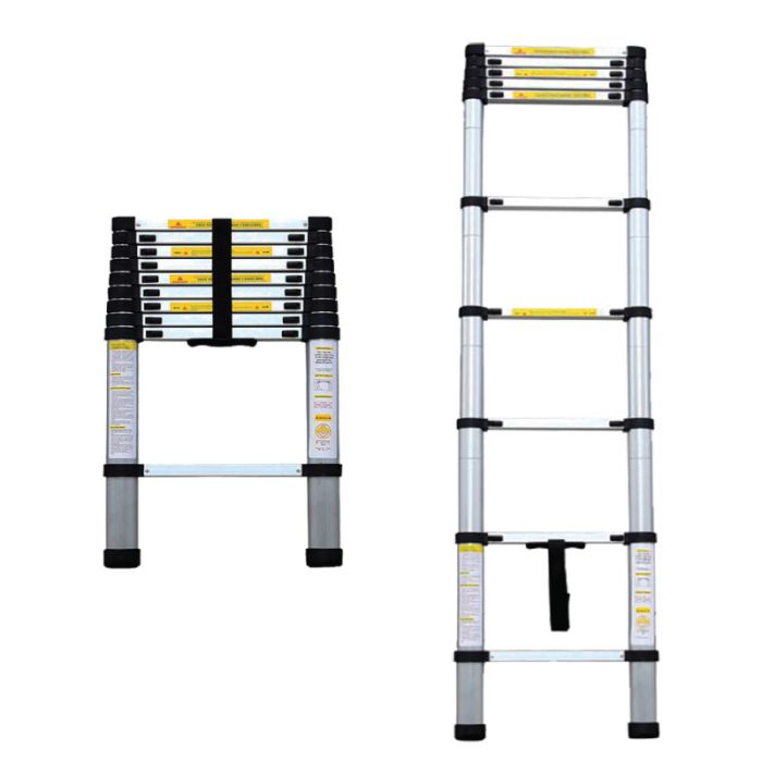 Bormann Telescopic Aluminium (320cm) 10x1 Steps Ladder