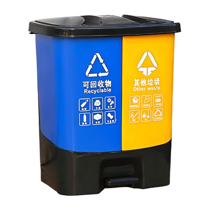 Euro Recycle 40L Outdoor Bin