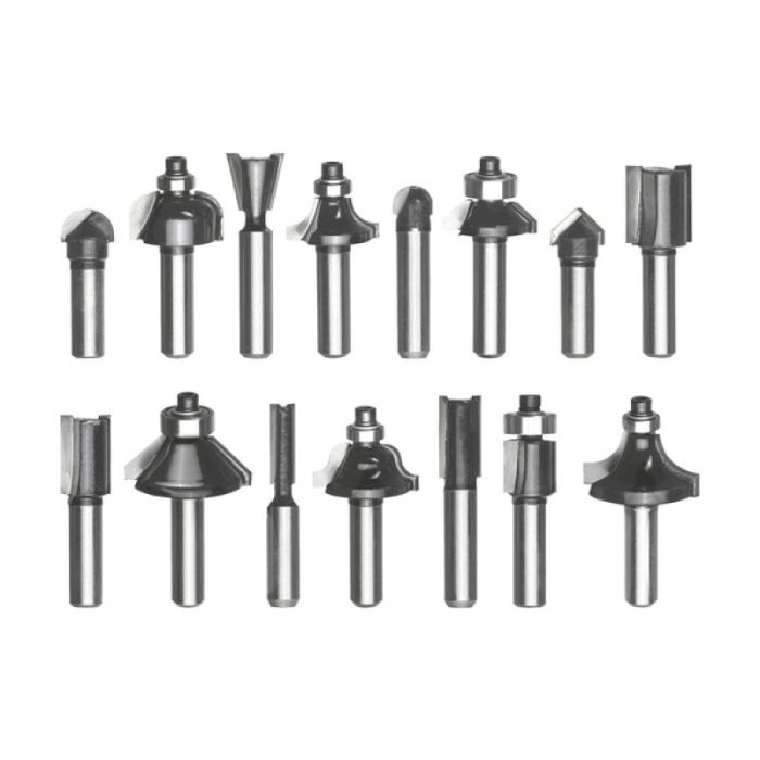 Einhell Kwb 15pcs 6-32mm Set Router Bits