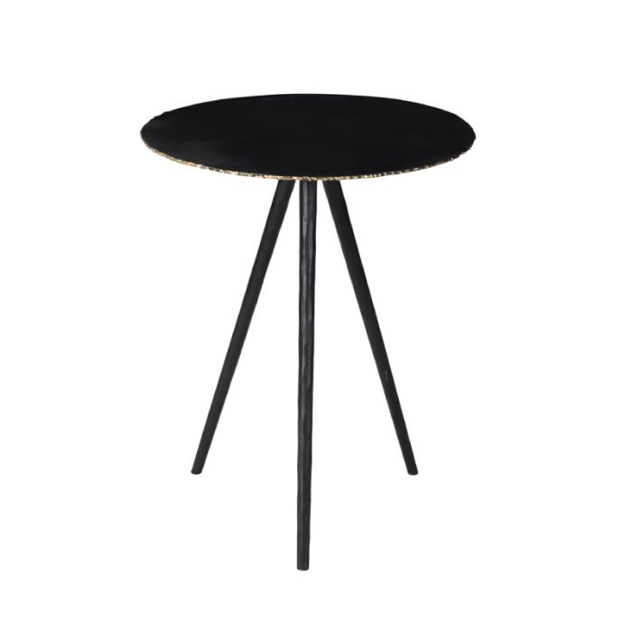 Treasure 04-0336 Metal Black 47x57cm Side Table