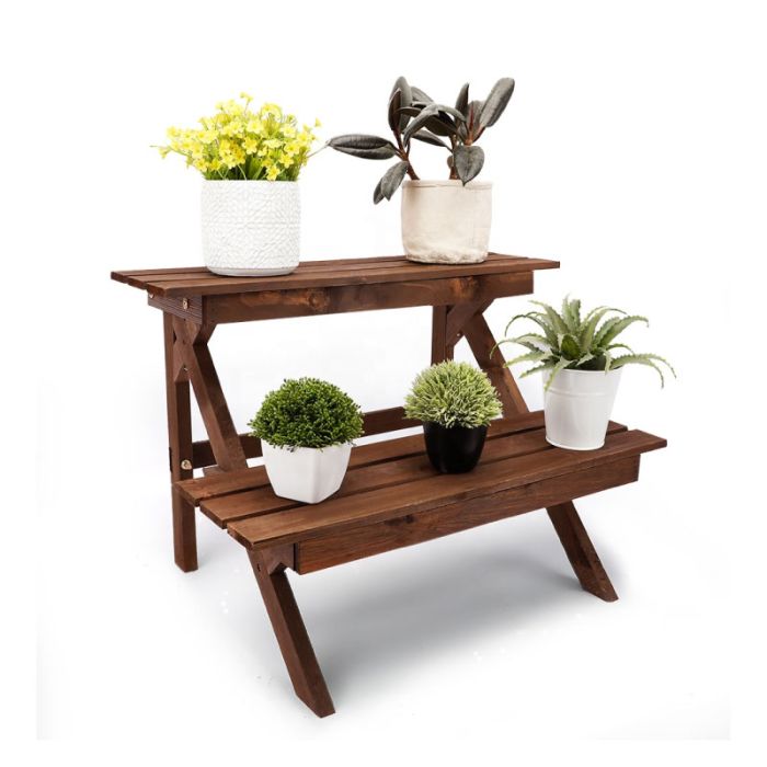 Worth 2 Layer 60cm Plant Stand