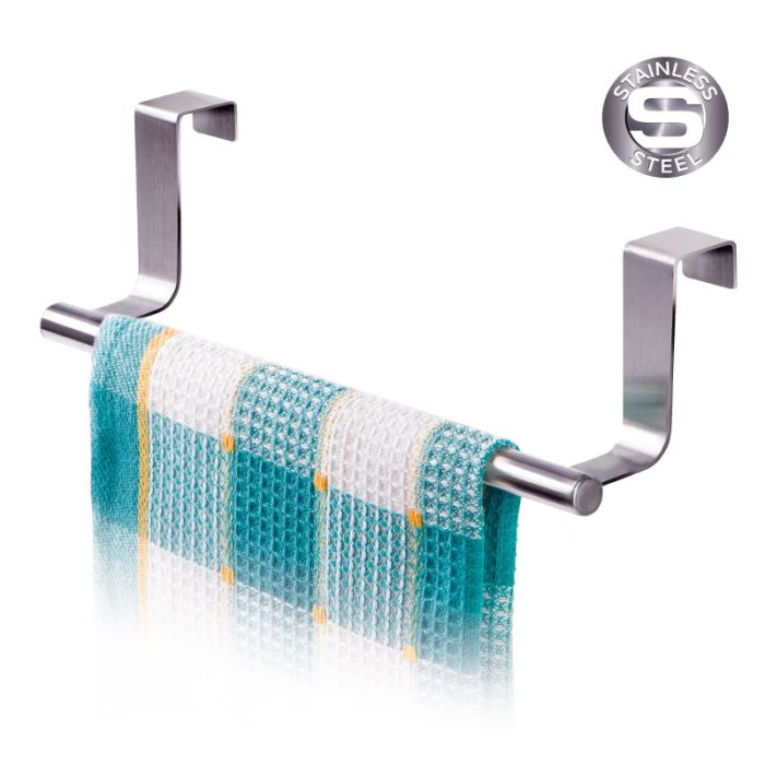 Tat Horizon S/s Over Door Towel Rail