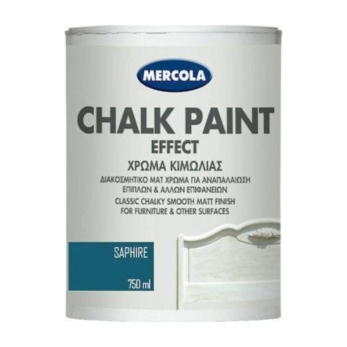 Mercola Matt Furniture Sapphire Paint 750ML