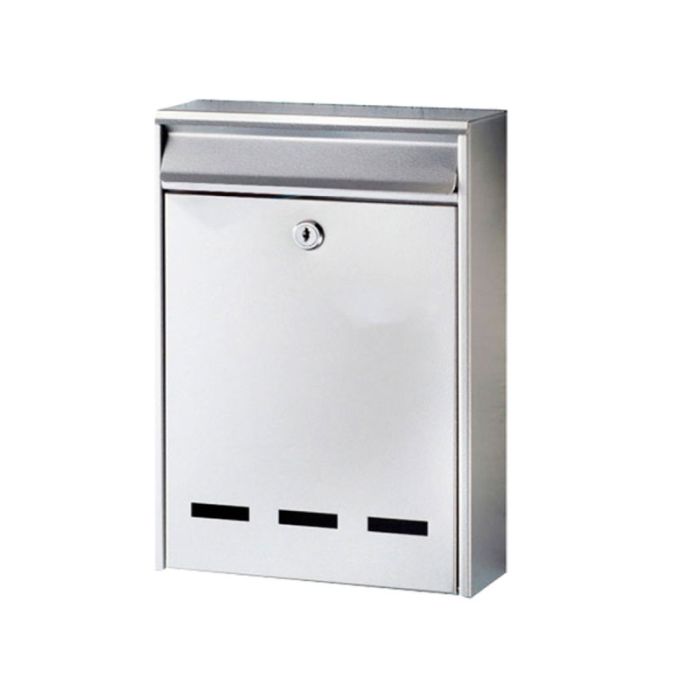 Bormann BMB1001 20x30x5cm Grey Mailbox / Letterbox