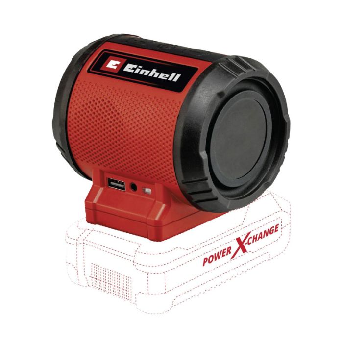 Einhell TCSR 18 Li BT - Solo Portable Bluetooth 3W Speaker - Bare