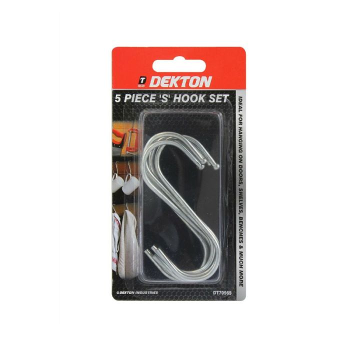 Dekton 5pcs Heavy Duty Storage Hooks