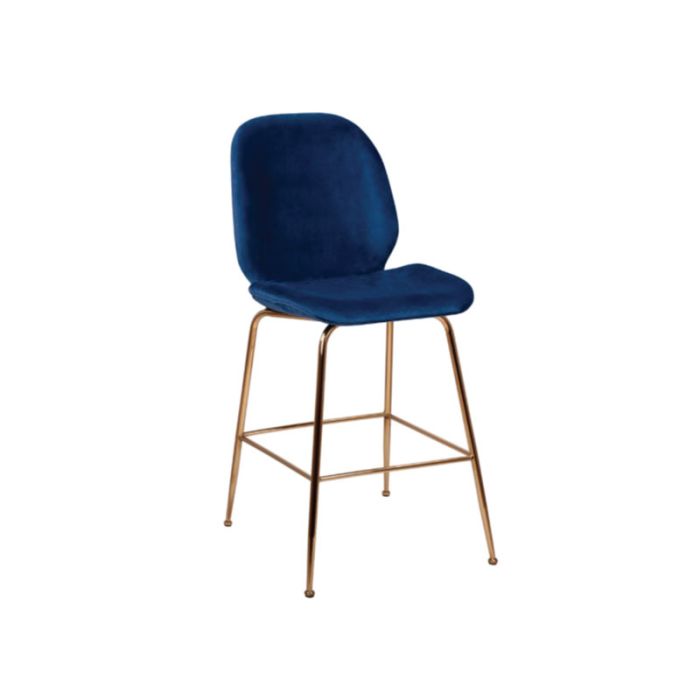 Nora HM8524.08 Blue Gold Stool