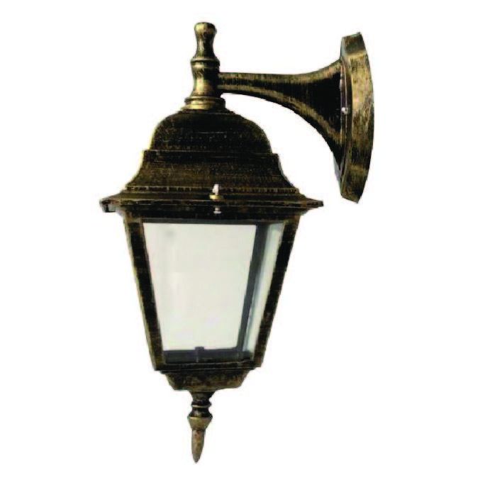 Eurolamp E27 12W Aluminum Bronze Outdoor Wall Light