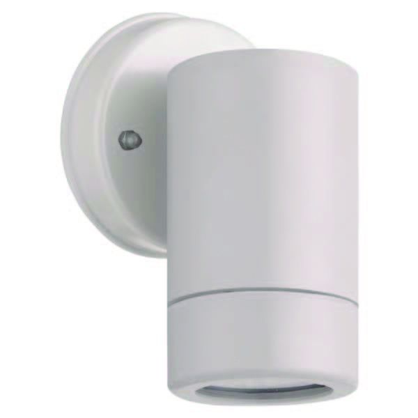 Eurolamp Gu10 5W Plastic White Outdoor Wall Light