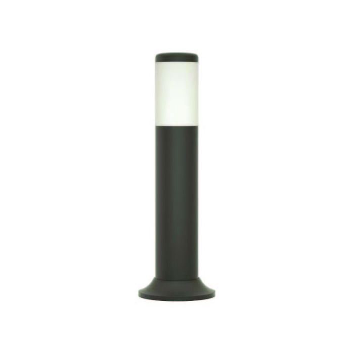 Eurolamp E27 Black Plastic Column Outdoor Post Light