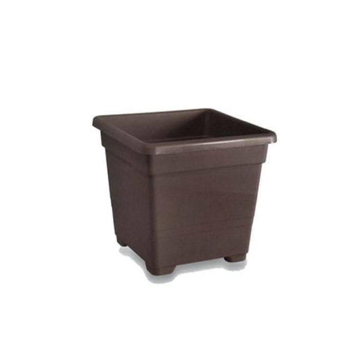 VS Begonia 40x40x30cm Anthracite  Plastic Square Flower Pot