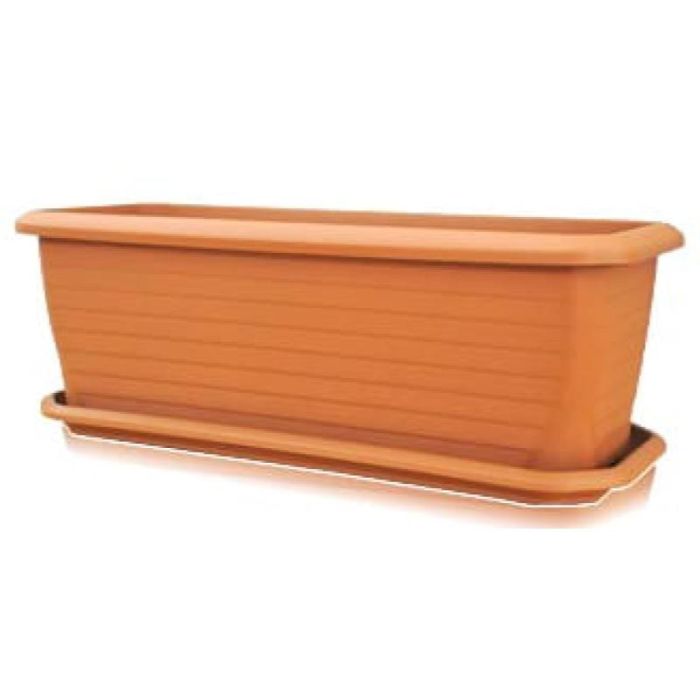 VS Pro 86x34x30cm Rectangular Plastic Planter