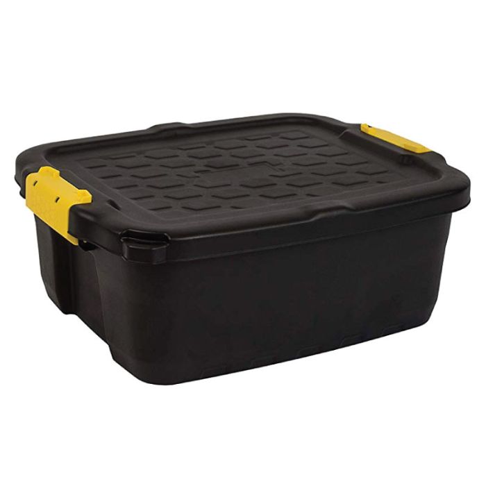 Strata 24Ltr Heavy Duty Storage Box 50 X 40 X 20cm