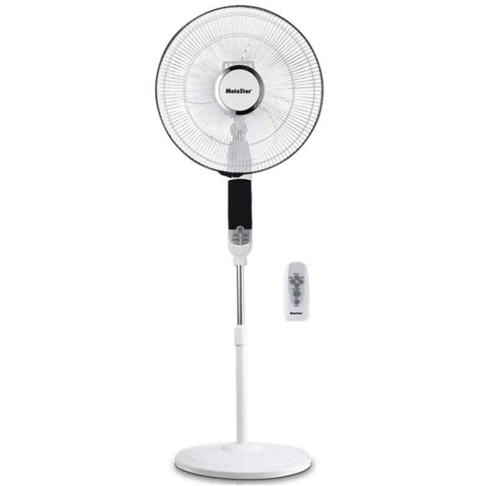 Matestar MAT-1572R 16" Άσπρος Ανεμιστήρας Ορθοστάτης