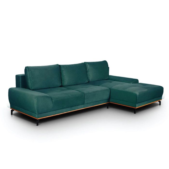 Natura 01-2655 Dusty Petrol Right Corner Sofa