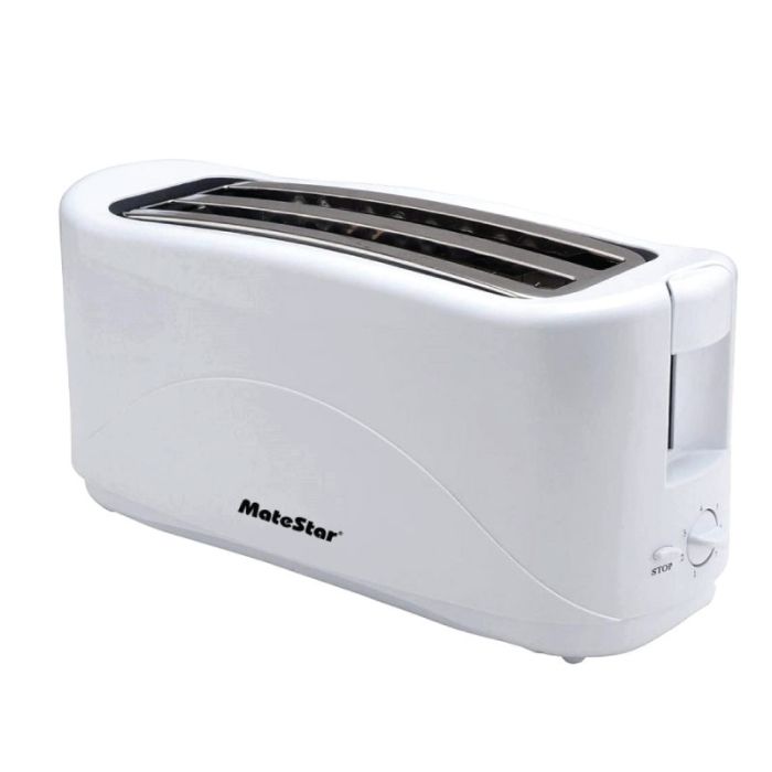 Matestar 4 Slice 1300W White MAT-4002A Toaster