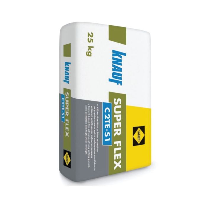 Knauf Superflex C2TE S1 Tiles Adhesive Grey 25KG