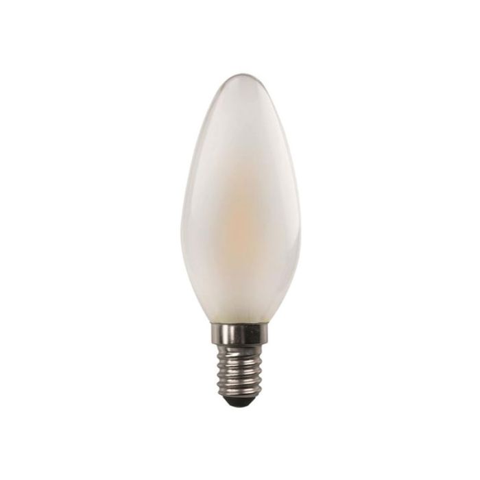 Eurolamp 4.5W 3000K (Warm White) Frost Candle C37 E14 LED Bulb