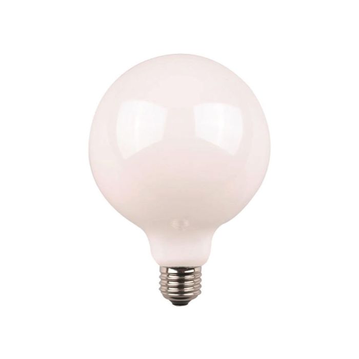 Eurolamp 11W 4000K (Cool White) Milky Globe G125 E27 LED Bulb